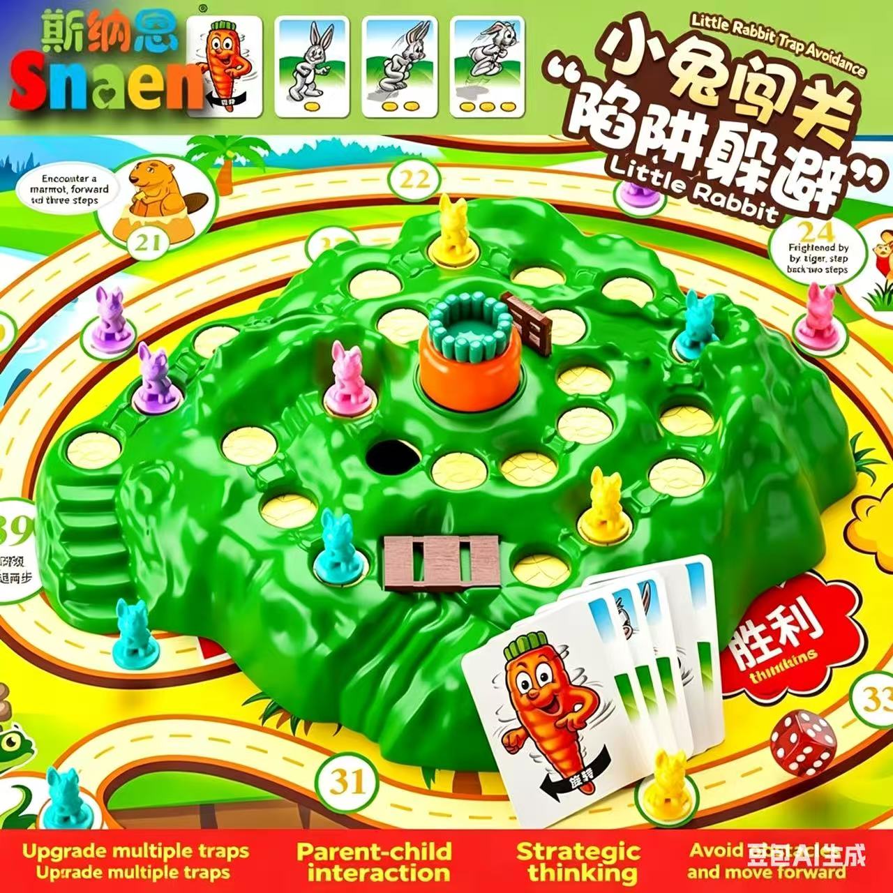 Desk Setup Girl - Hot Sale Fun Toy Rabbit Trap