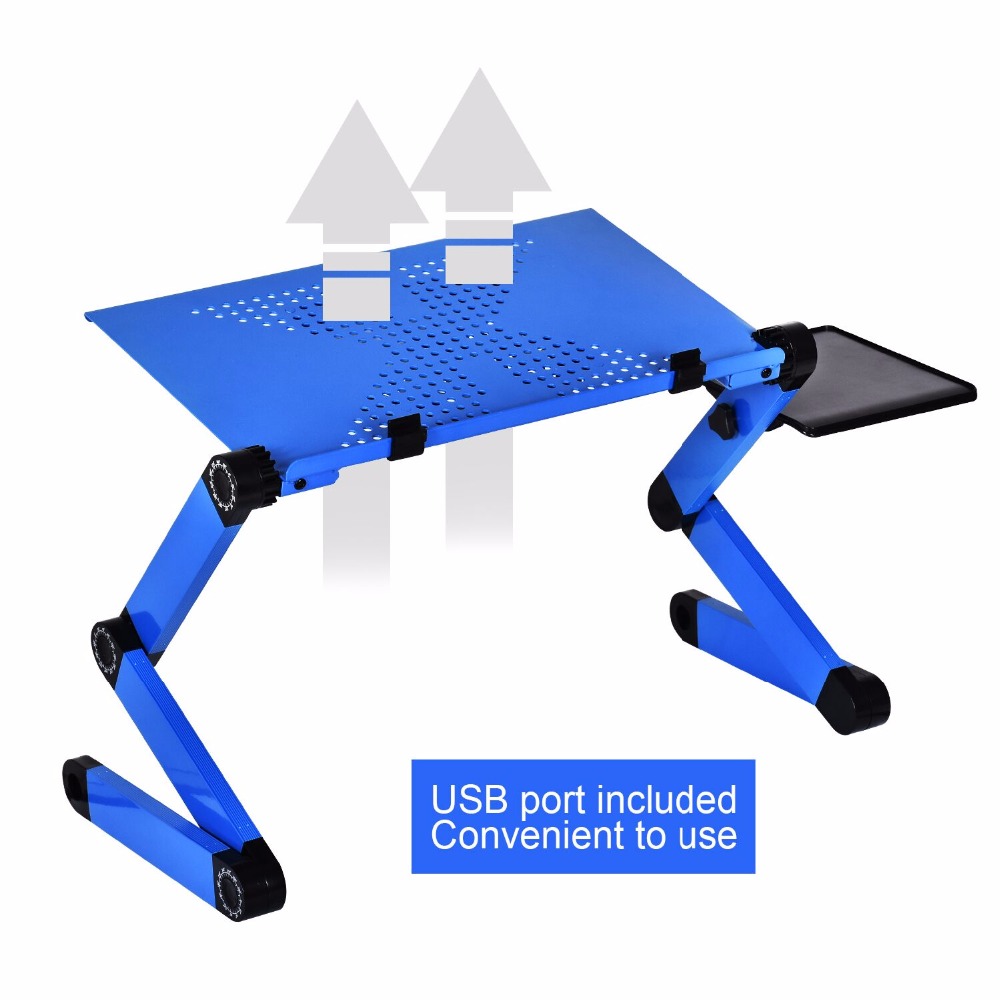 Aluminum Alloy Laptop Table Ad - Desk Setup Ideas review and price