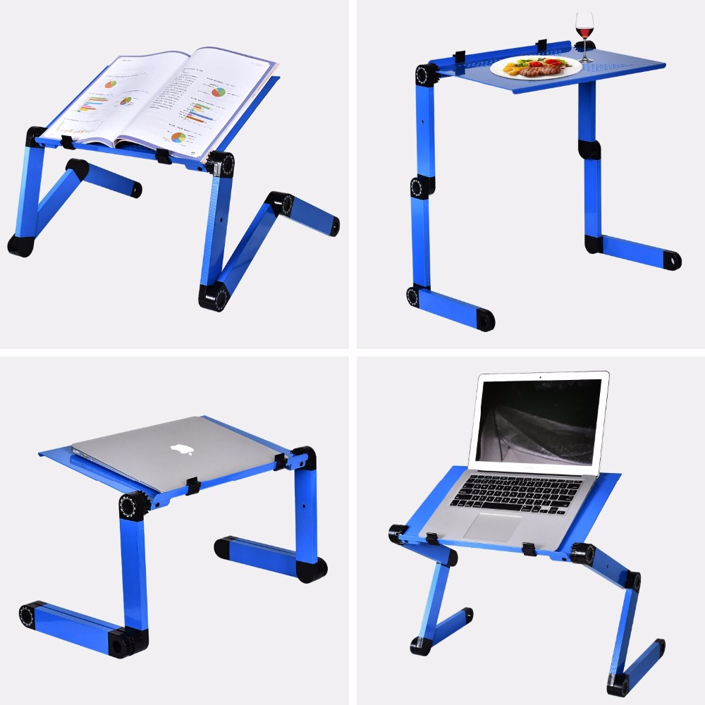 Aluminum Alloy Laptop Table Ad - Desk Setup Ideas review and price