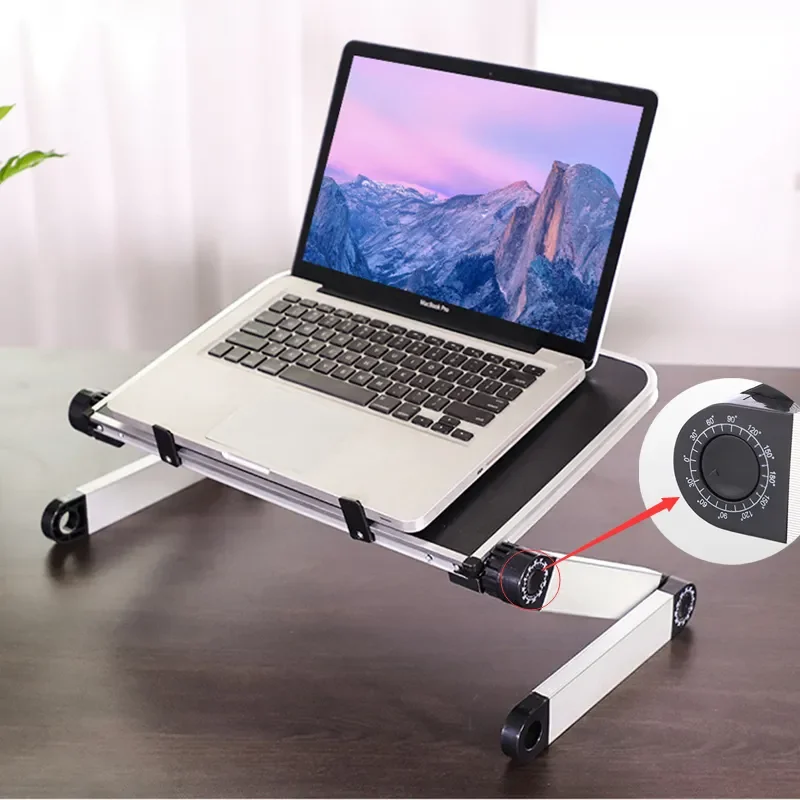 Adjustable Laptop Stand with C - Desk Setup Ideas review and price