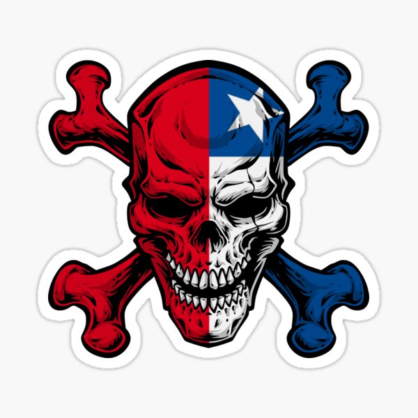 Chile Emblem Flag Skull Creati - Desk Setup Ideas review and price