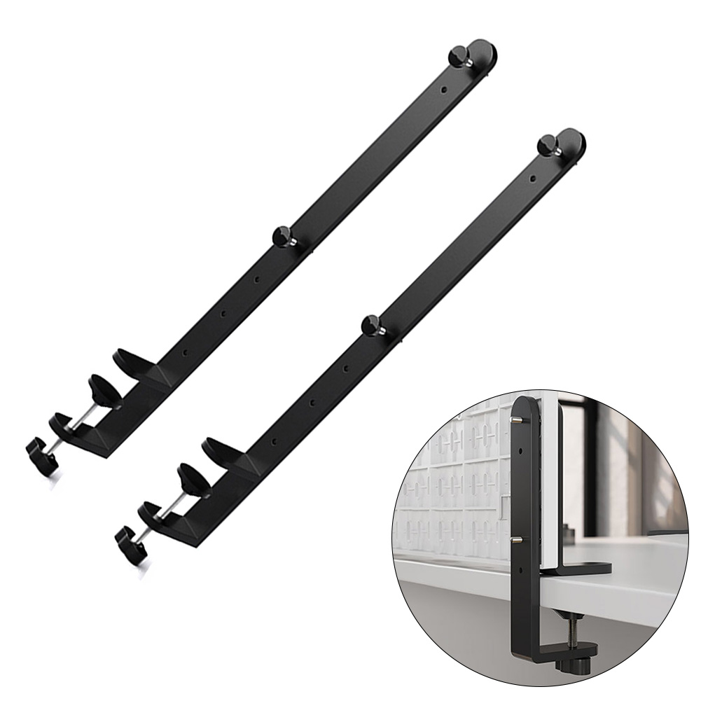 2pcs Extended Desk Clamp Naill - Desk Setup Pegboard review and price