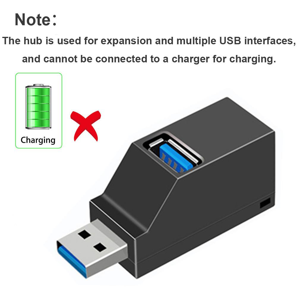 USB HUB Adapter Mini Splitter  - Desk Setup Pegboard review and price