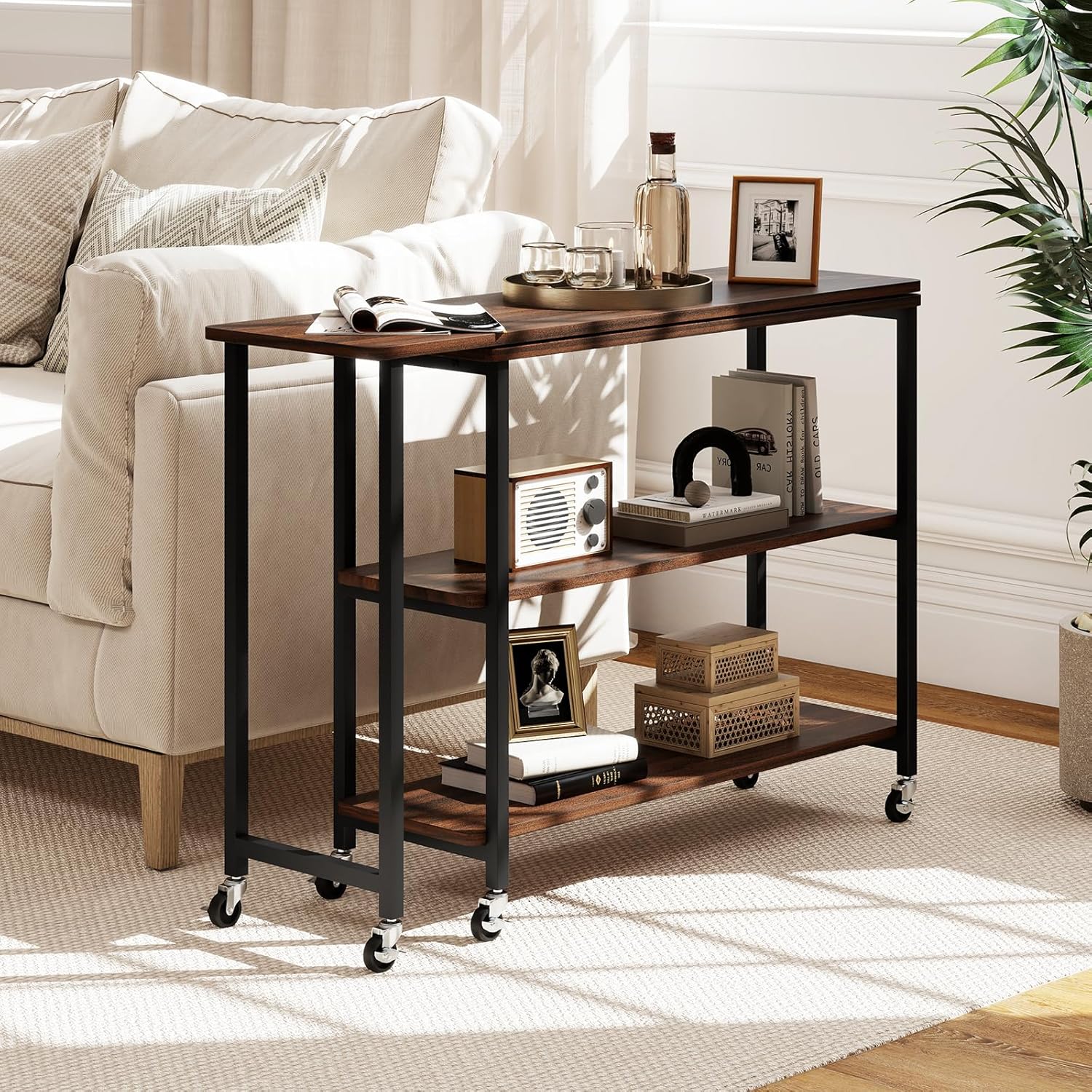 360° Rotating Side Table with  - Desk Setup Ideas review and price