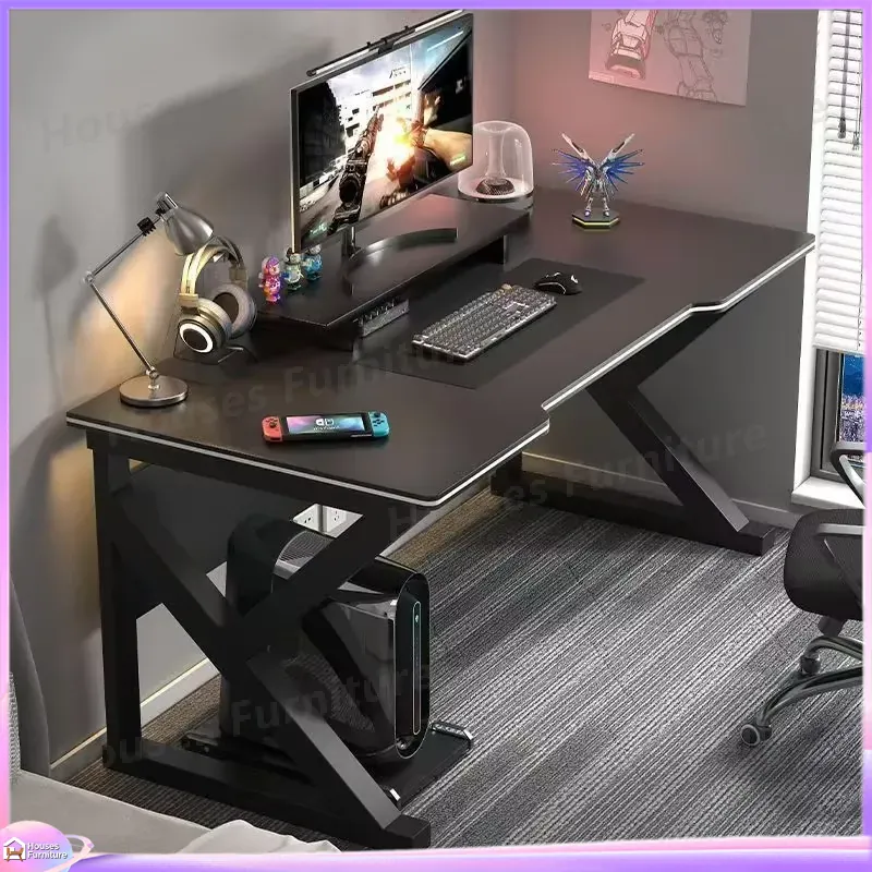 Cafe Metal Gaming Desk Black M - L Shaped Desk Setup review and price