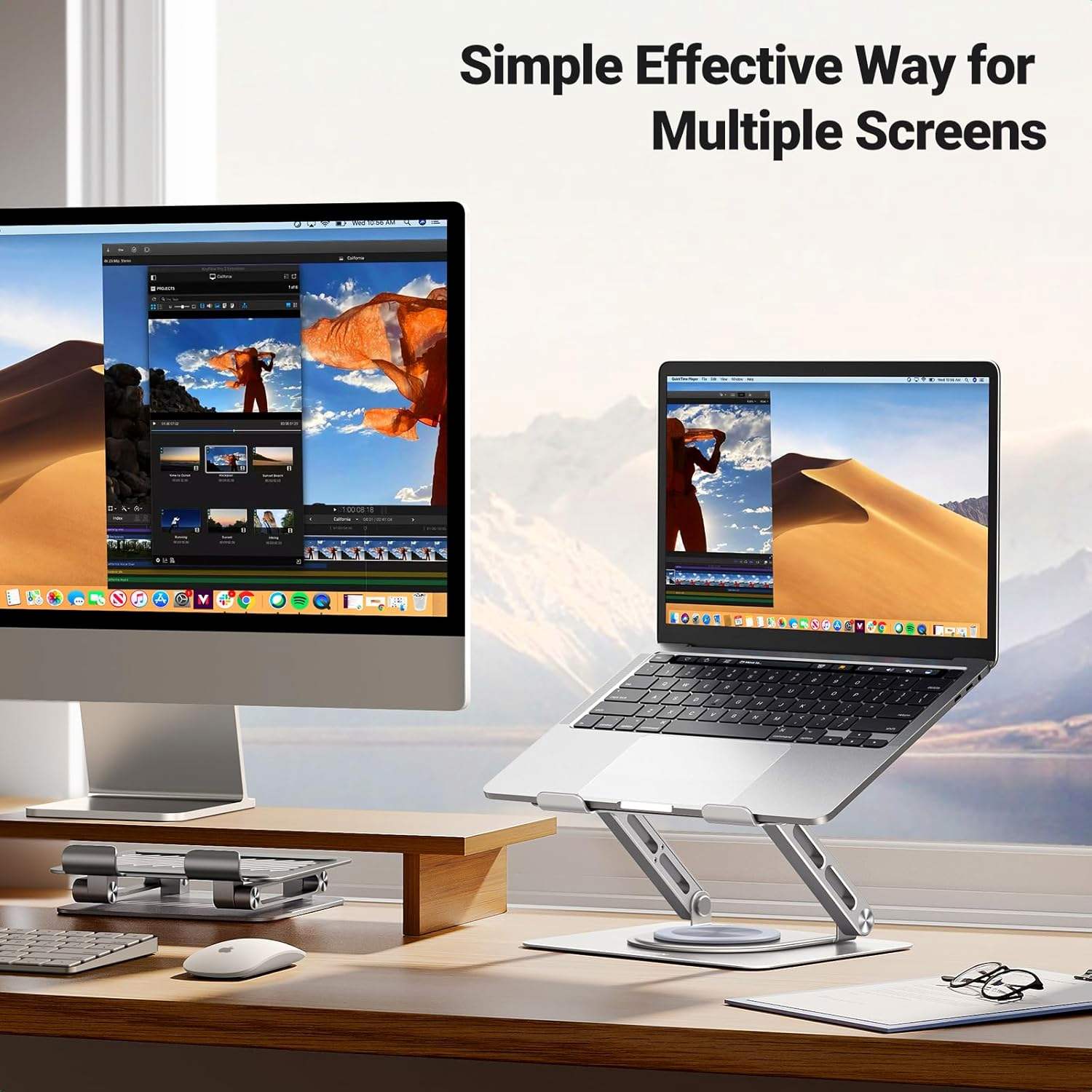 UGREEN Laptop Stand for Desk L - Desk Setup Riser review and price