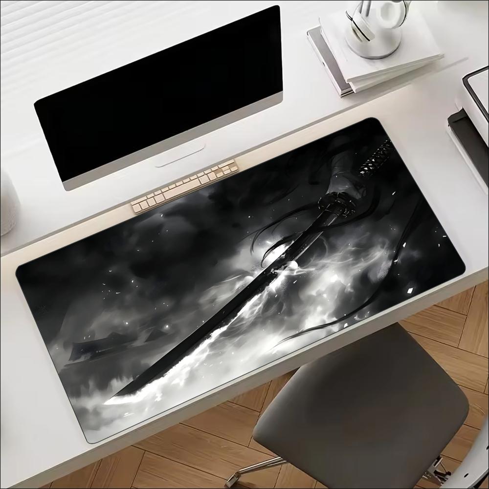 Desk Mat Japanese Samurai Kata - Desk Setup Gaming And Work review and price
