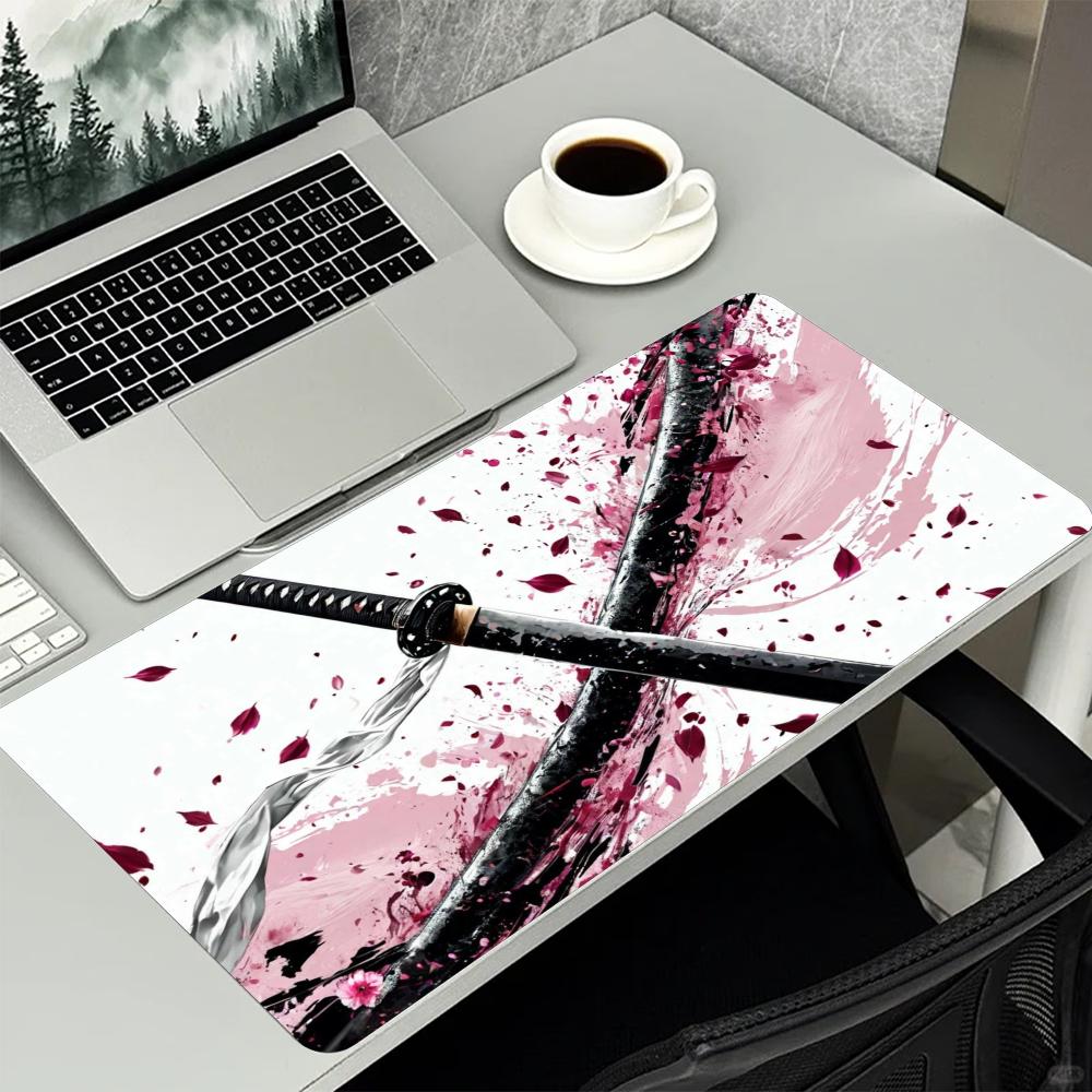 Desk Mat Japanese Samurai Kata - Desk Setup Gaming And Work review and price