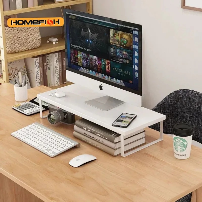Elevated Desktop Monitor Riser - Desk Setup Riser review and price