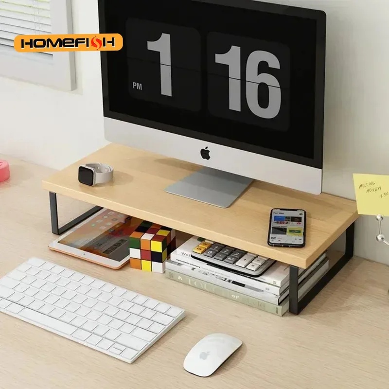Elevated Desktop Monitor Riser - Desk Setup Riser review and price