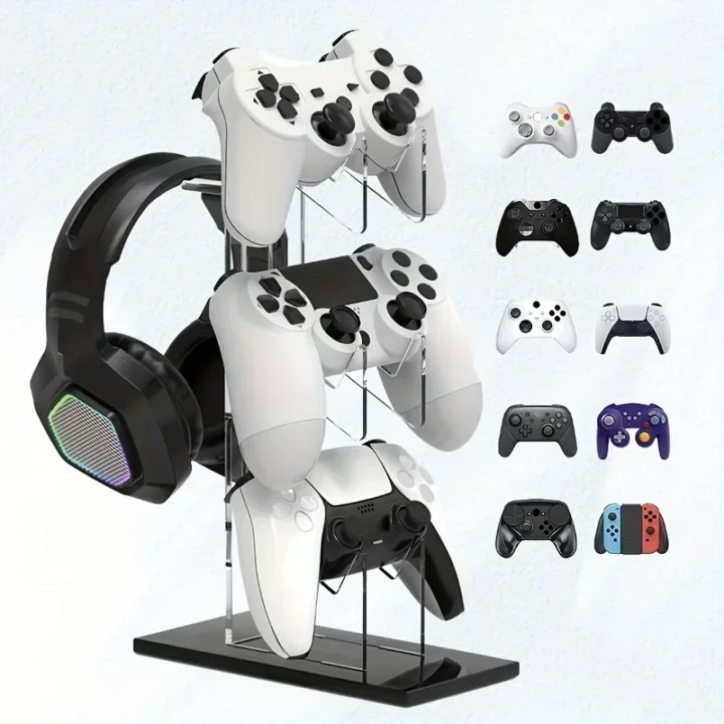 Controller Holder with Headset - Desk Setup Game review and price