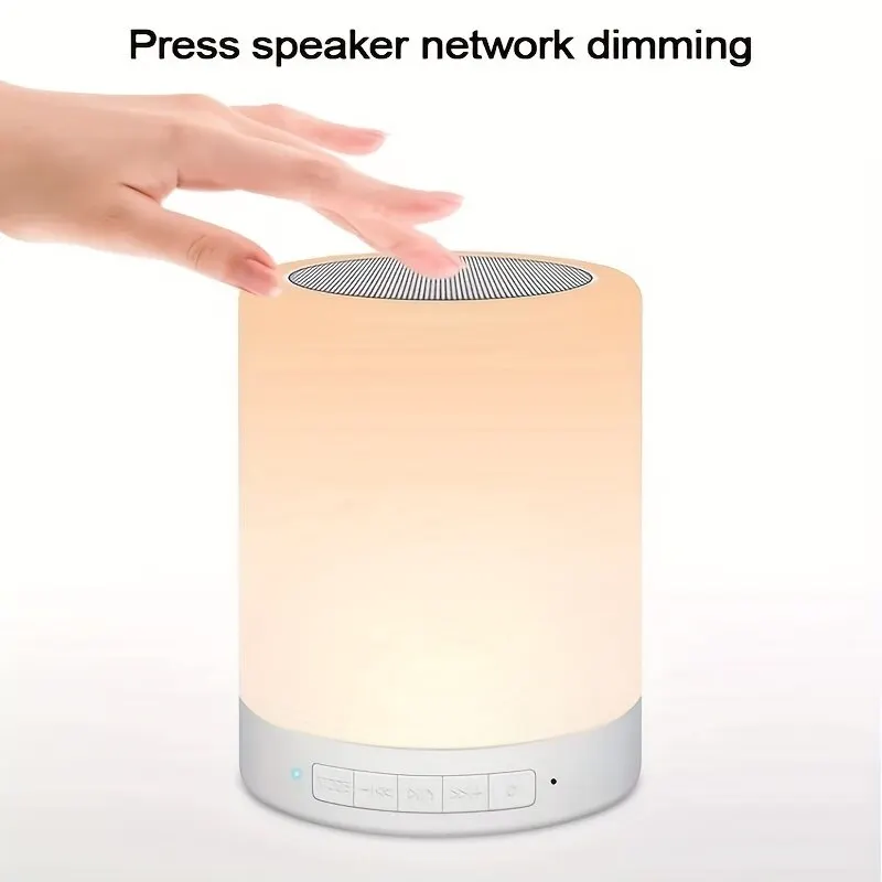 2024Bedside Table Lamp Wireles - Desk Setup Speakers review and price