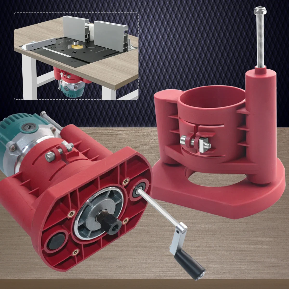 Precision Router Lift -Router  - Desk Setup Pegboard review and price