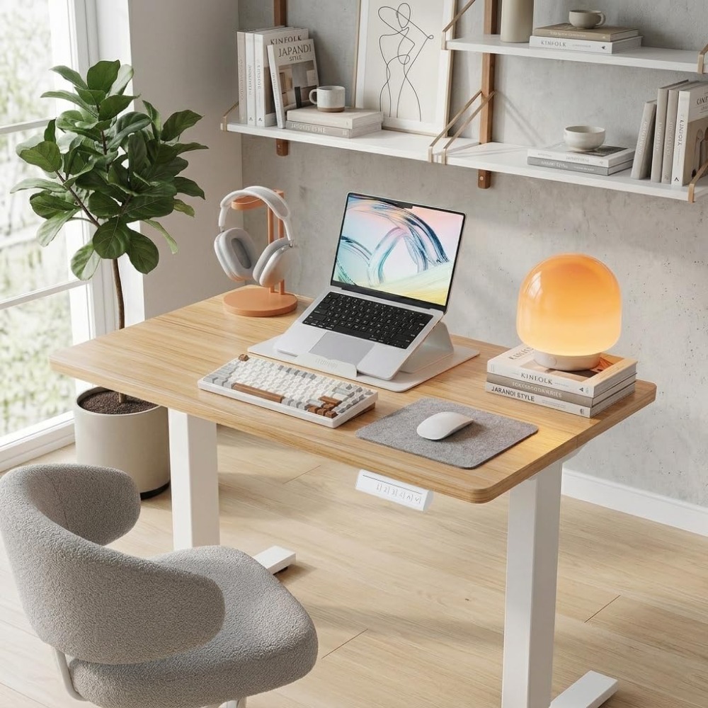 Small Electric Standing Desk A - L Shaped Desk Setup review and price