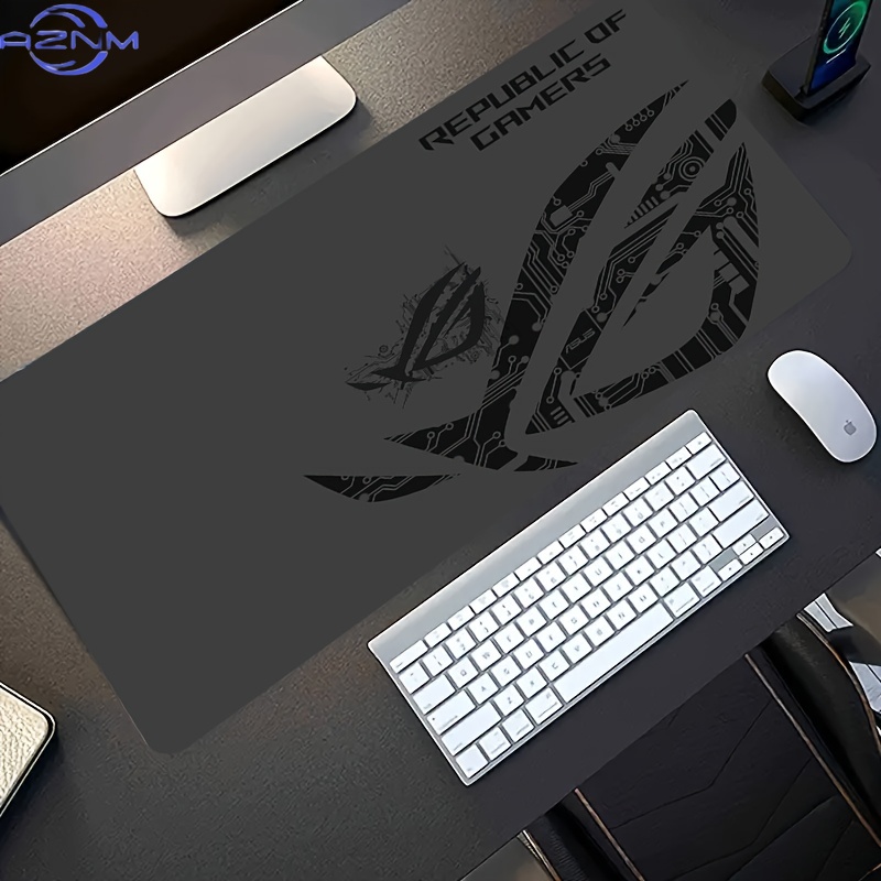 1pc Large Gaming Mouse Pad ROG - Desk Setup In Office review and price