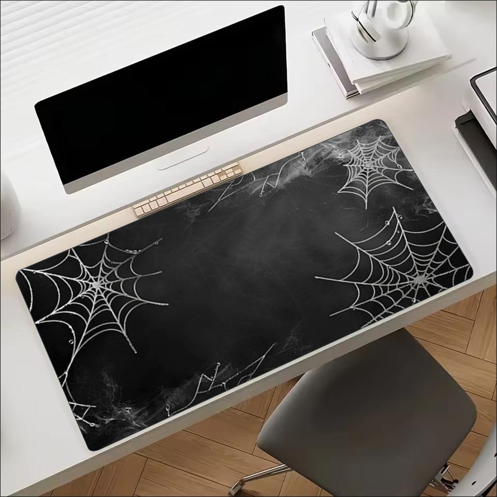 Spooky Dark Spider Web Gothic  - Desk Setup Gaming And Work review and price