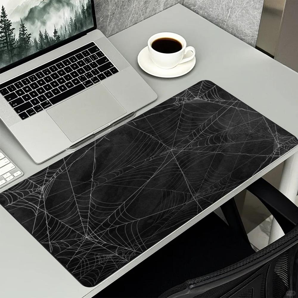 Spooky Dark Spider Web Gothic  - Desk Setup Gaming And Work review and price
