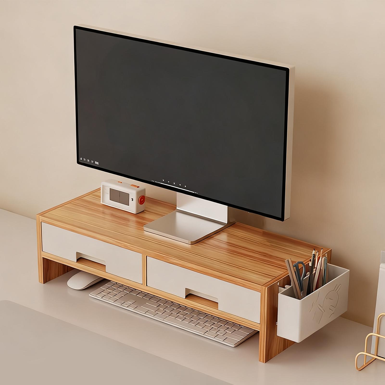 Desk Monitor Stand Riser Doubl - Desk Setup Riser review and price