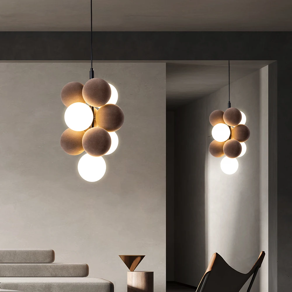 Post-modern Art LED Chandelier - Desk Setup White review and price
