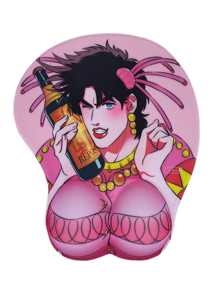 Jojo Mouse Pad Wrist Guard Sil - Desk Setup Accessories Aesthetic review and price