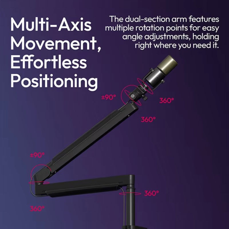 Super Sale ZJ05 Adjustable Mic - Desk Setup Streaming review and price