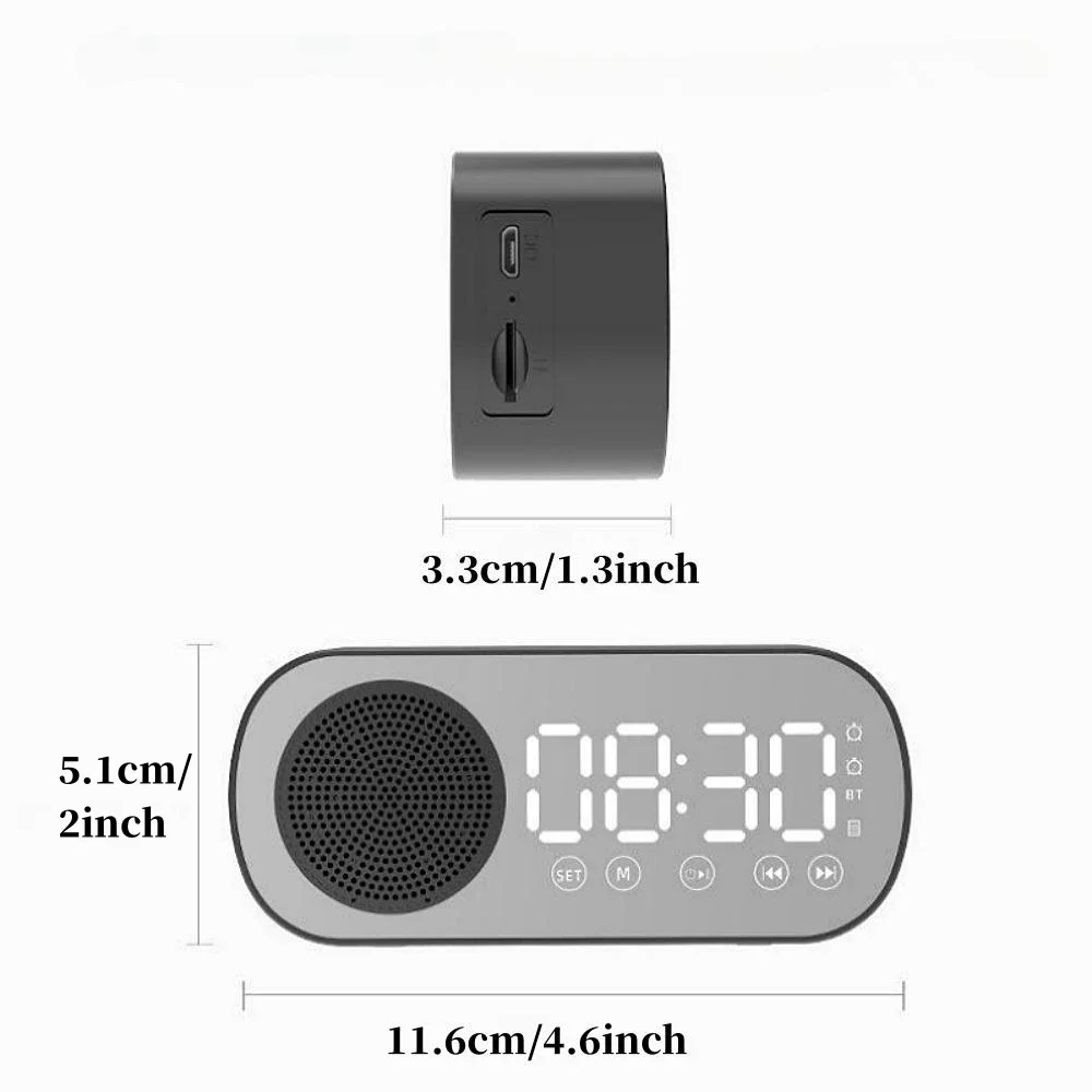 USB Plug-in Mirror Digital Ala - Desk Setup Speakers review and price
