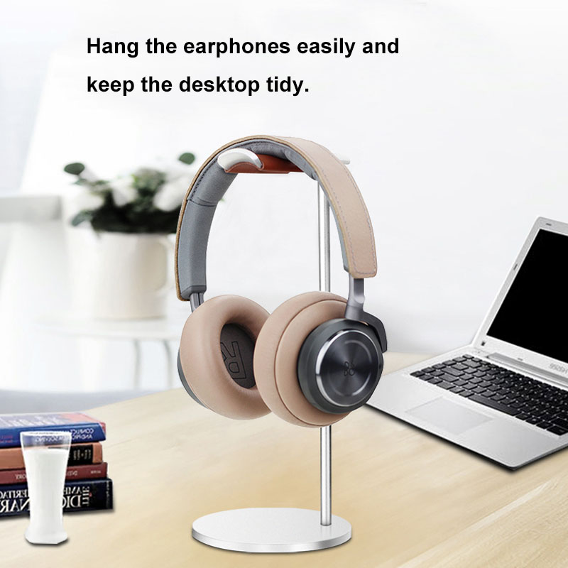 Curved Aluminum Headphone Stan - Desk Setup Game review and price