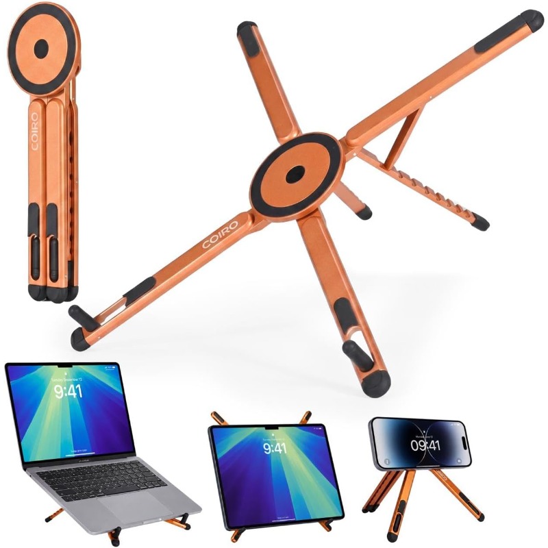 3-in-1 Magnetic Foldable Stand - Desk Setup Riser review and price
