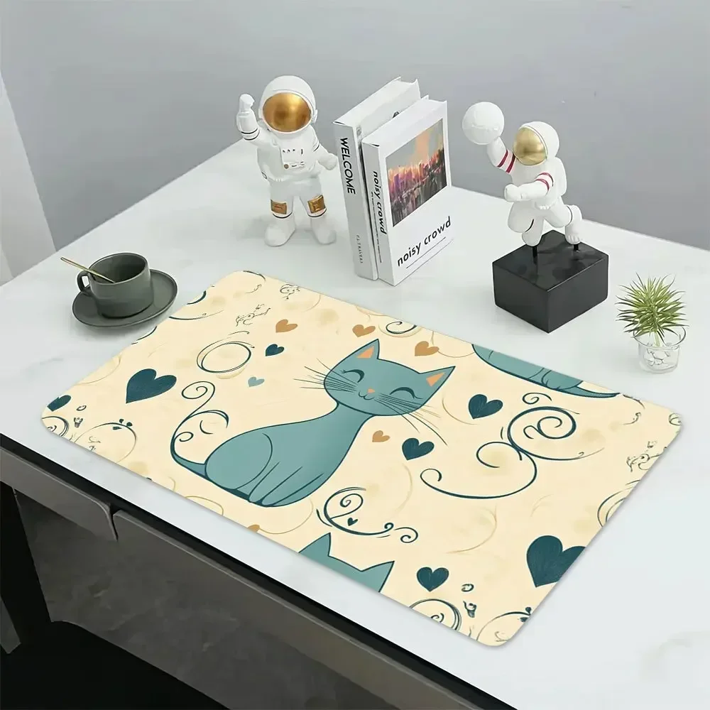 Gaming Mouse Pad 1PC Animal Ca - Desk Setup Game review and price
