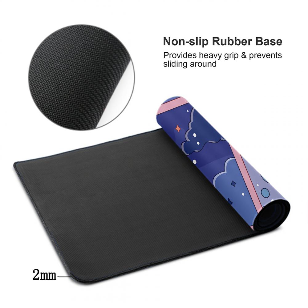 HYBXAXC Moon and Stars Large D - Desk Setup Accessories Aesthetic review and price