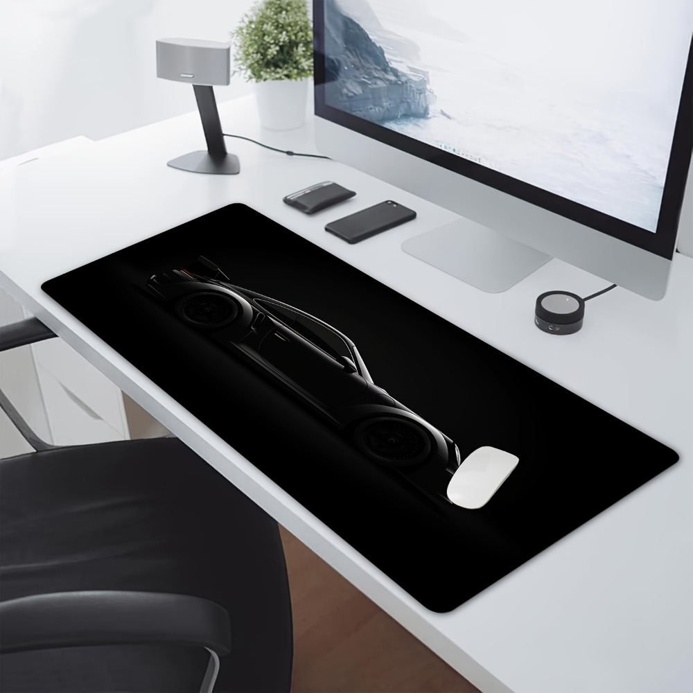 Sanded Black Gaming Mouse Pad  - Desk Setup Editing review and price