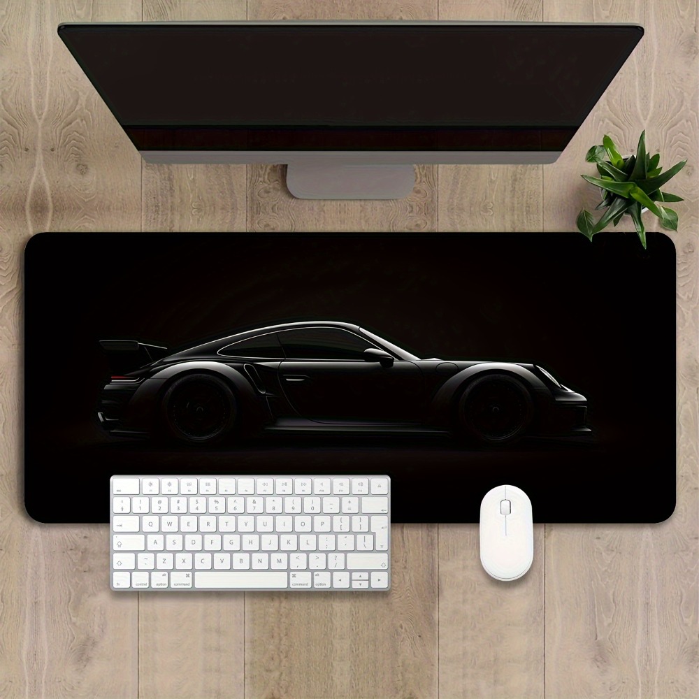 Sanded Black Gaming Mouse Pad  - Desk Setup Editing review and price