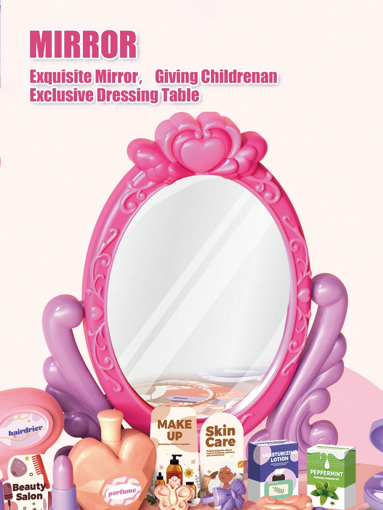 Kids Princess Vanity Dressing  - Desk Setup Girl review and price