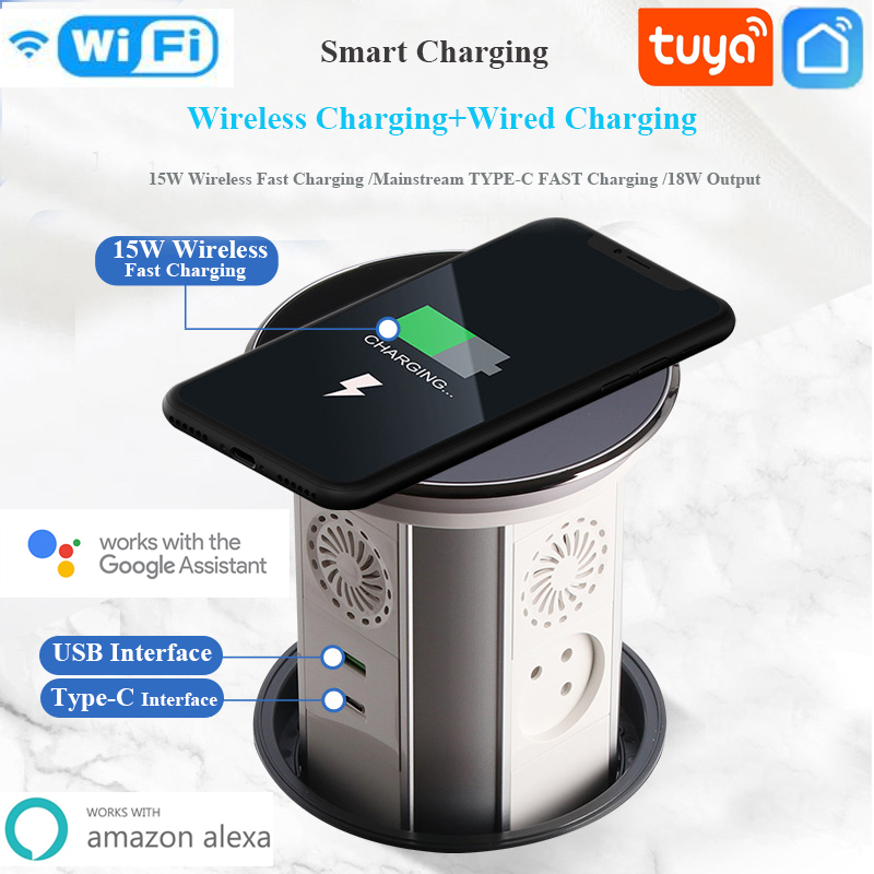 WIFI Tuya Touch Automatic Lift - Desk Setup Speakers review and price