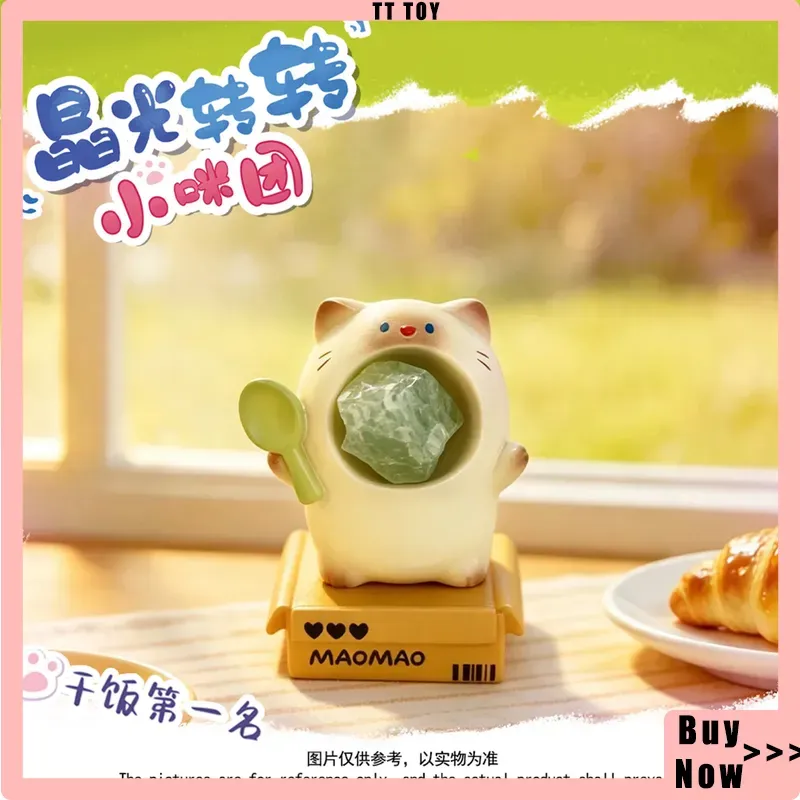 Cute Cat Pai Crystal Spinning  - Desk Setup Game review and price