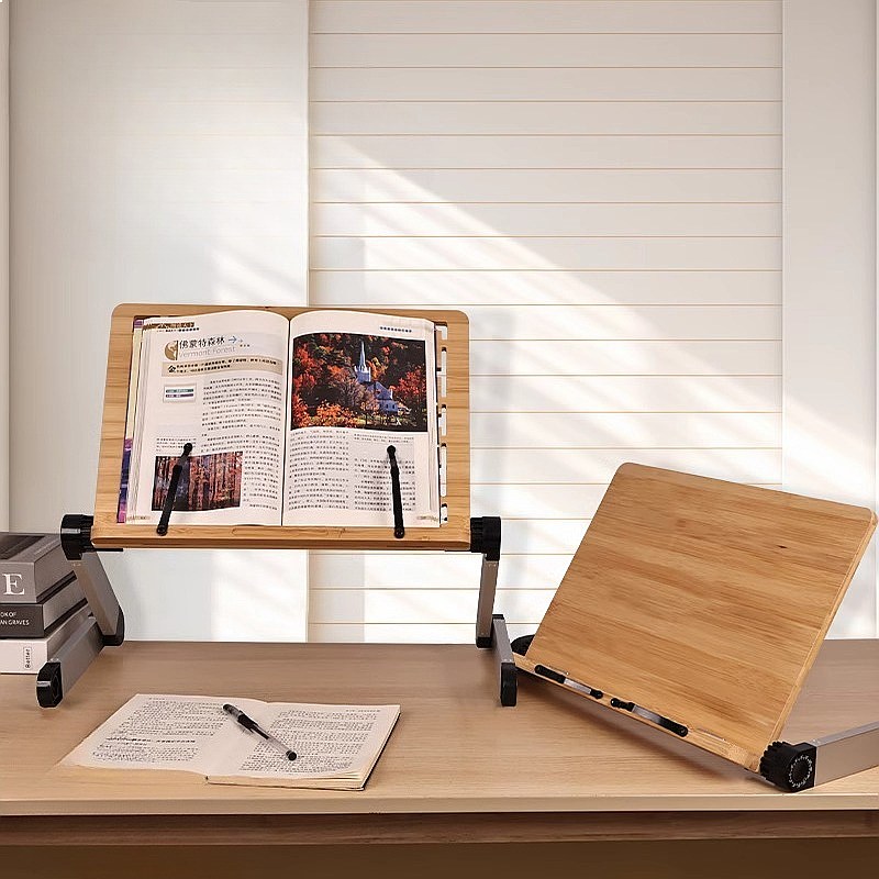 Bamboo Adjustable Bed Desk Lap - Desk Setup Books review and price