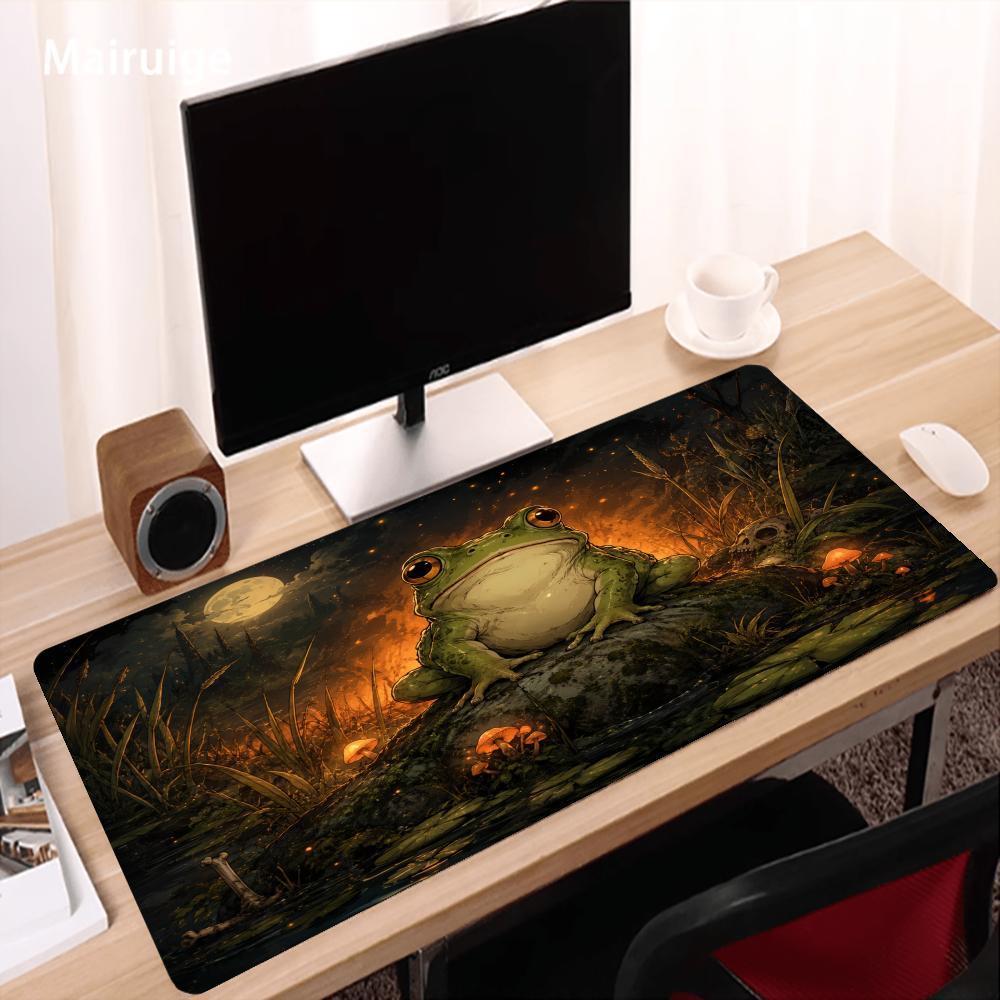 Enchanted Frog Mouse Pad Desk  - Desk Setup Gaming And Work review and price
