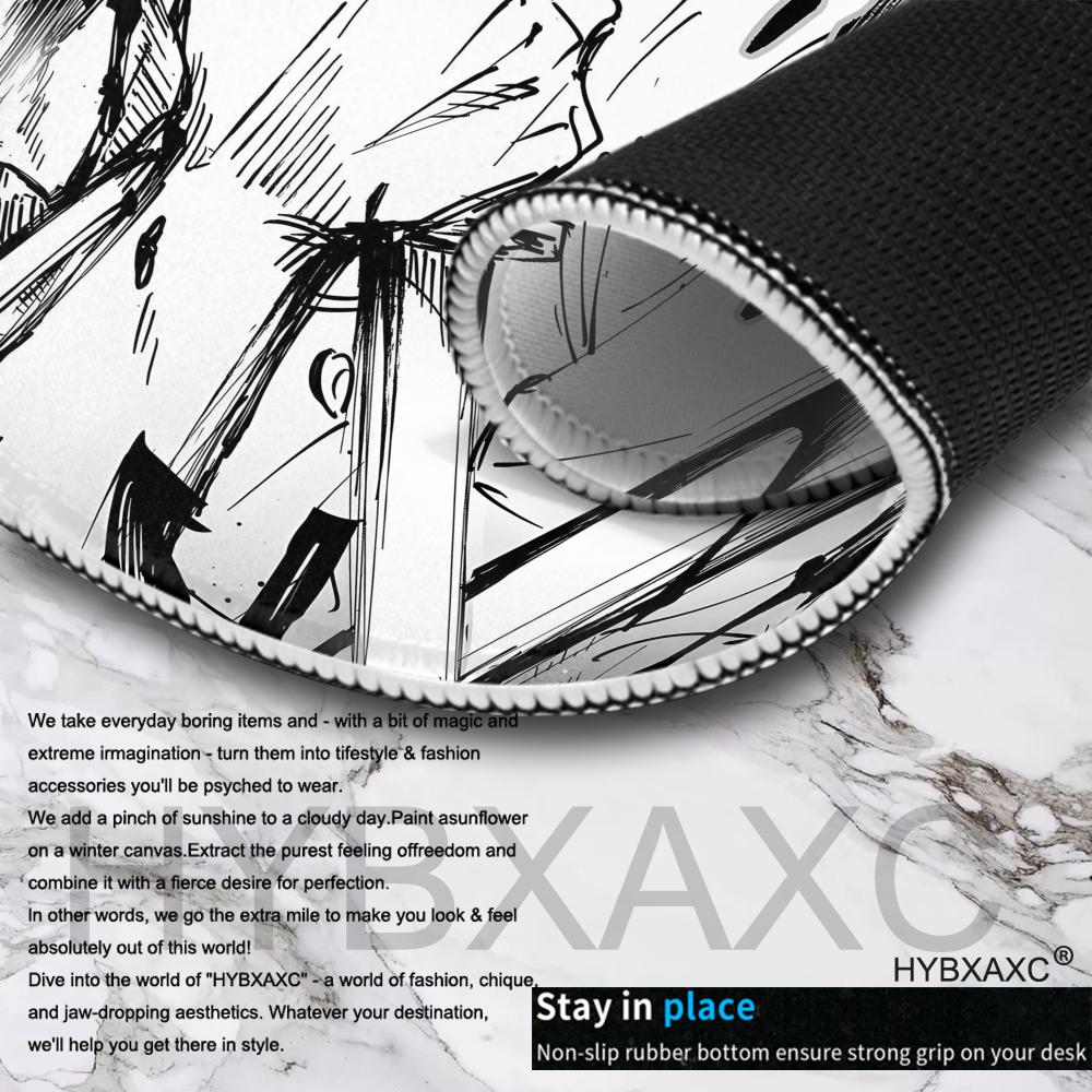 Black and white anime Mouse Pa - Desk Setup Ideas review and price