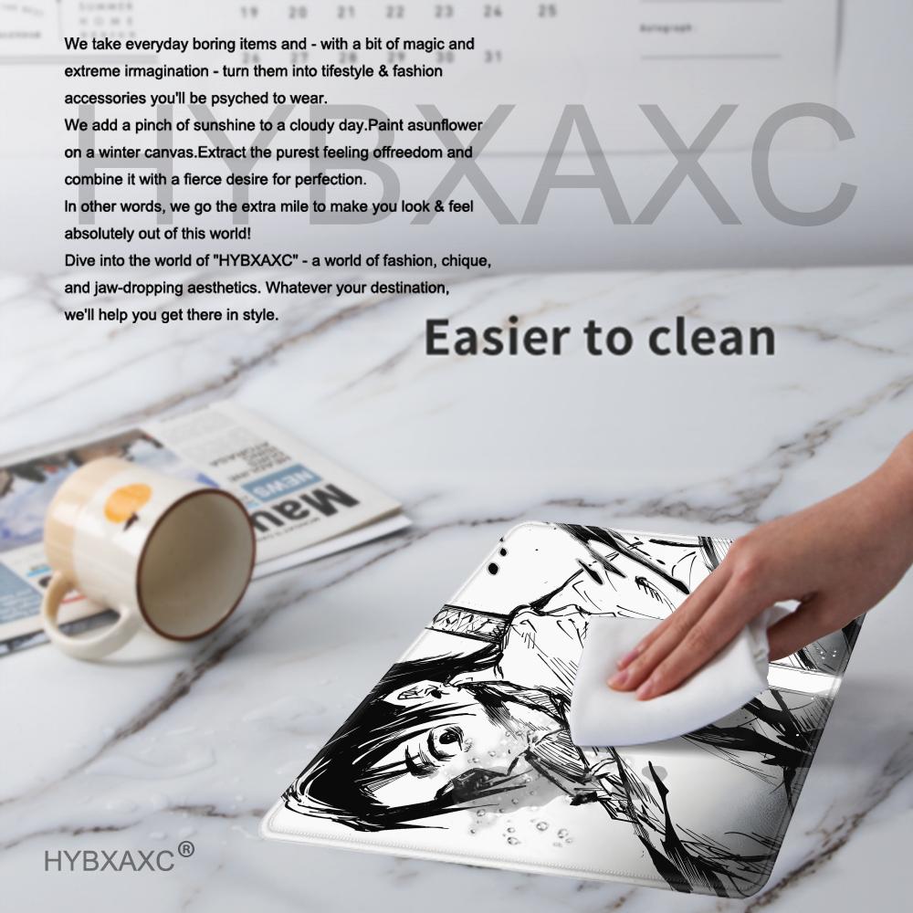 Black and white anime Mouse Pa - Desk Setup Ideas review and price