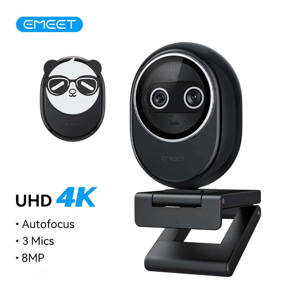 Webcam 4K EMEET Dual-Camera AI - Desk Setup Streaming review and price