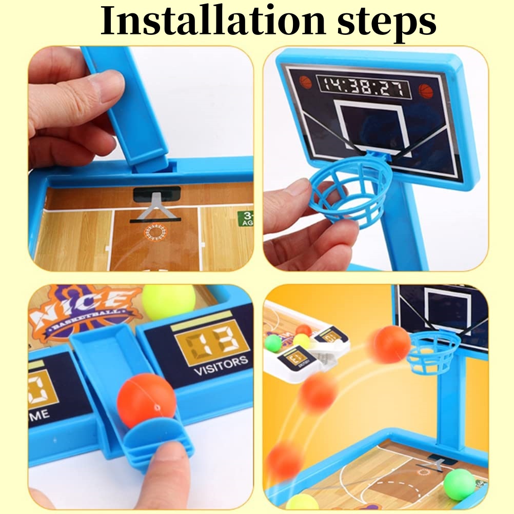 Mini Basketball Finger Shootin - Desk Setup Girl review and price