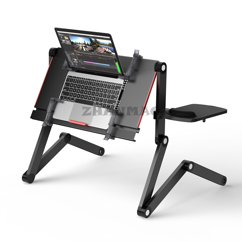 Lying Flat on The Bed, Laptop  - Desk Setup Ideas review and price
