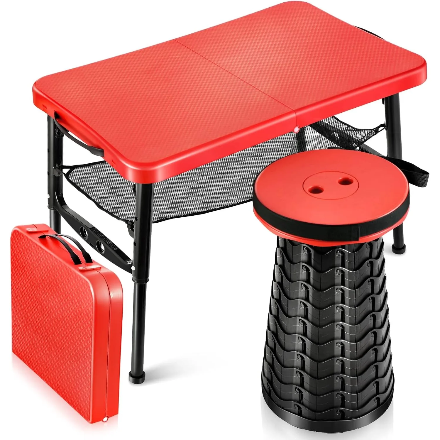 Retractable Folding Table & St - Desk Setup Ideas review and price
