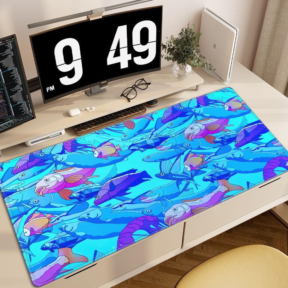 HD Printing Fish Rubber Mouse  - Desk Setup Ideas review and price