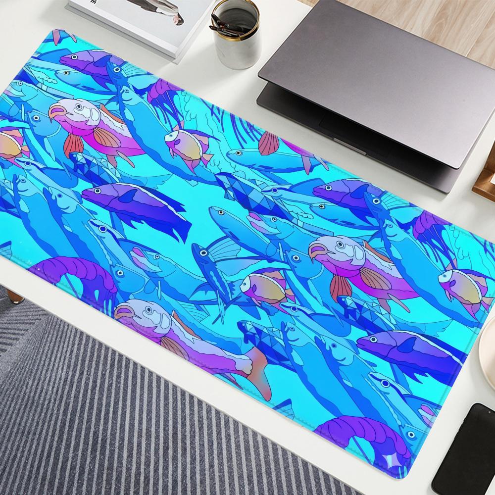 HD Printing Fish Rubber Mouse  - Desk Setup Ideas review and price